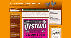 Desktop Screenshot of plymutky.cz